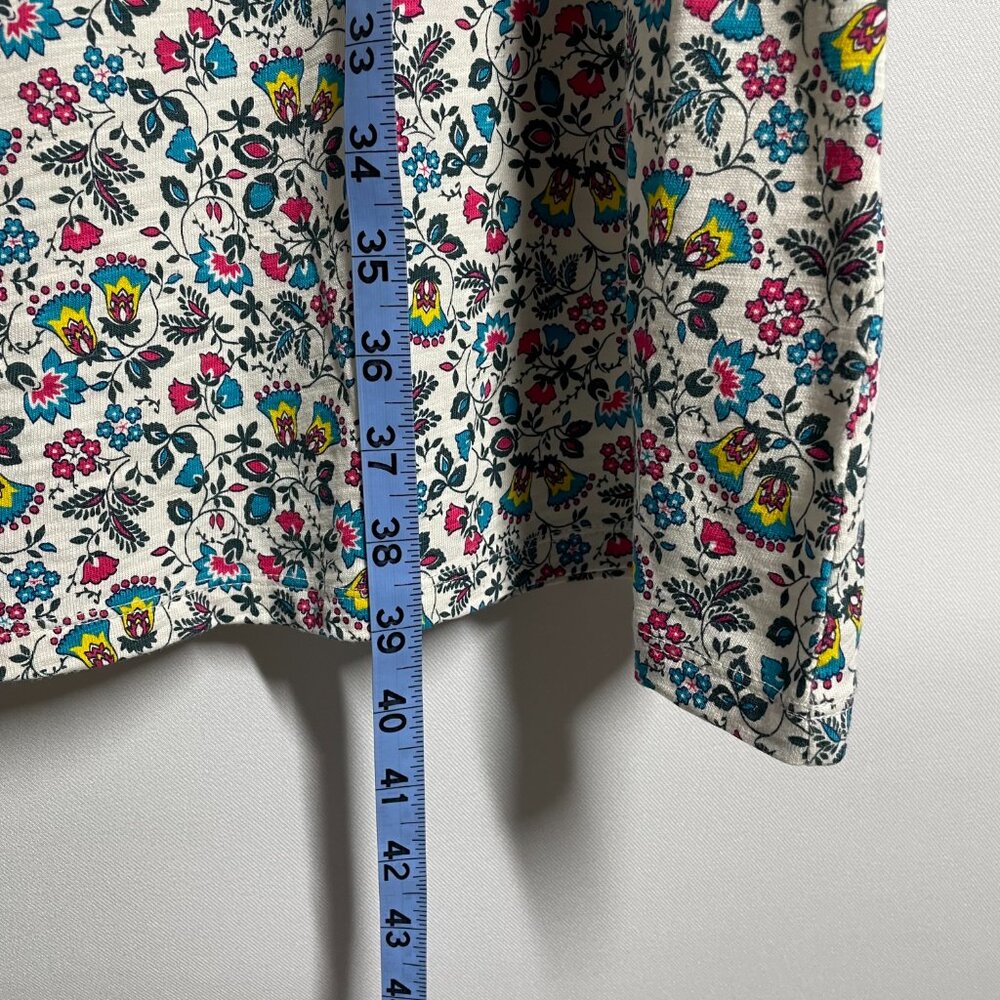 Boden Womens Multicolor Bethany Floral Print Ruffle Trim Sleeveless Sundress 14 - Picture 11 of 12